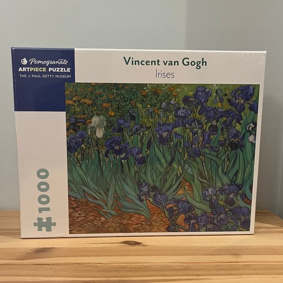 Brand New Vincent Van Gogh 1000 Piece Jigsaw Puzzle Irises - Picture 2 of 3